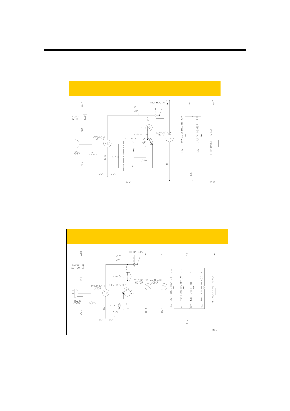 Wiring diagrams, Wiring digram | Turbo Air TCBE-52SDR User Manual | Page 7 / 26