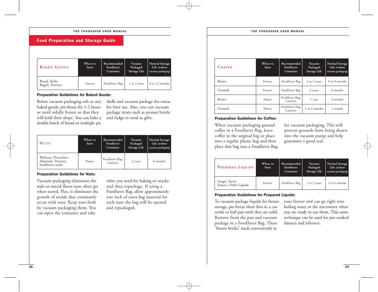 FoodSaver Vac1050 User Manual | Page 16 / 22