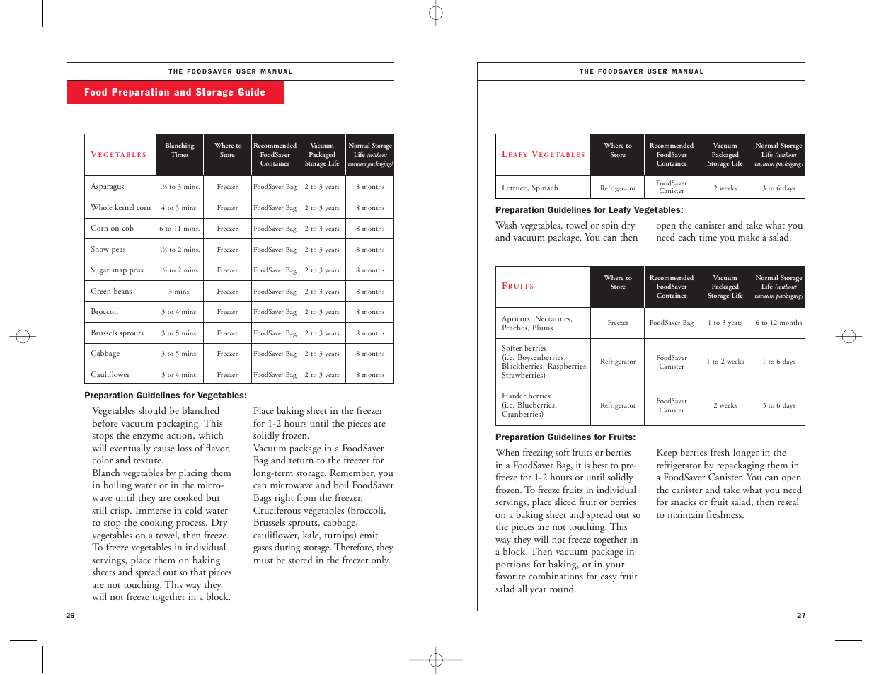 FoodSaver Vac 1500 User Manual | Page 15 / 22