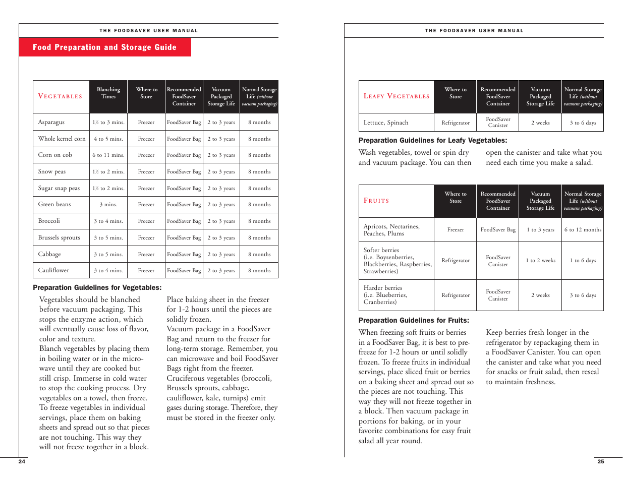 FoodSaver Vac800/Vac820 User Manual | Page 14 / 20