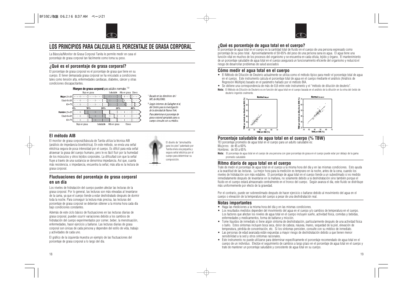 Tanita BF-592J User Manual | Page 11 / 14