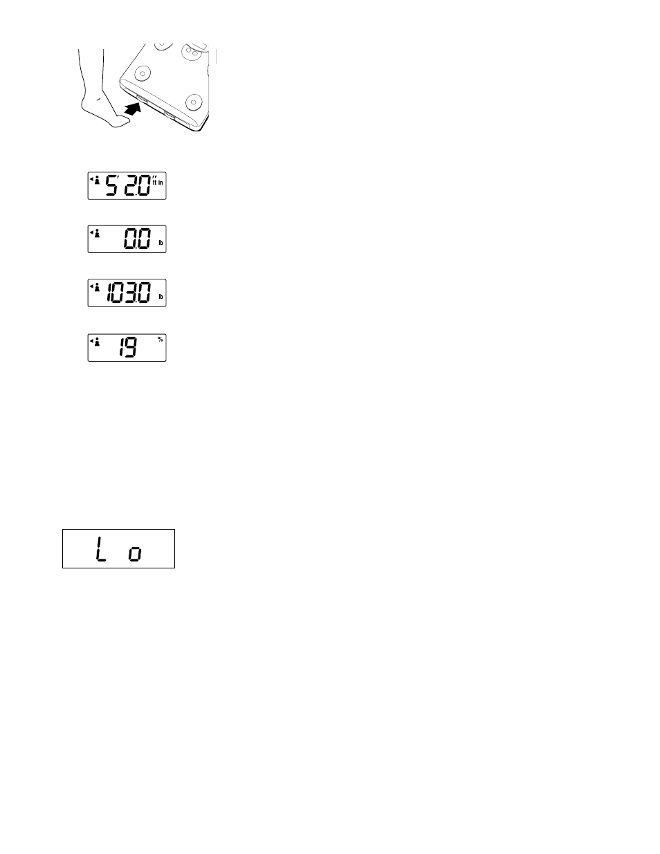 Taking readings, Replacing the batteries | Tanita TBF-621 User Manual | Page 8 / 11