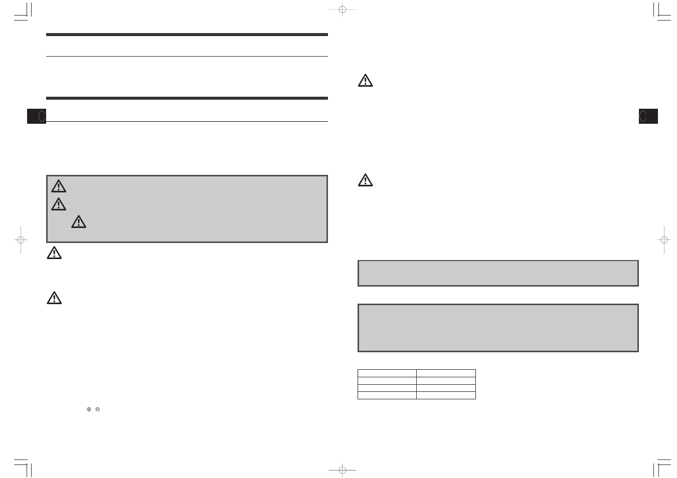 Applicazioni, Manutenzione, Istruzioni per la misurazione | Avvertenza, Attenzione | Tanita WB-110MA User Manual | Page 24 / 37