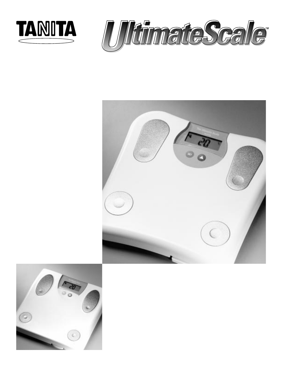 Tanita 2001 User Manual | 11 pages