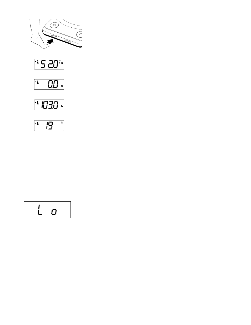 Taking readings, Replacing the batteries | Tanita BF-623 User Manual | Page 8 / 11