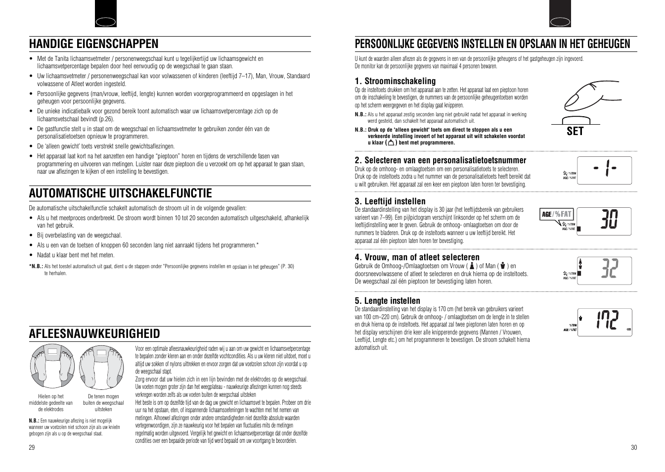 Tanita UM-030 User Manual | Page 17 / 30