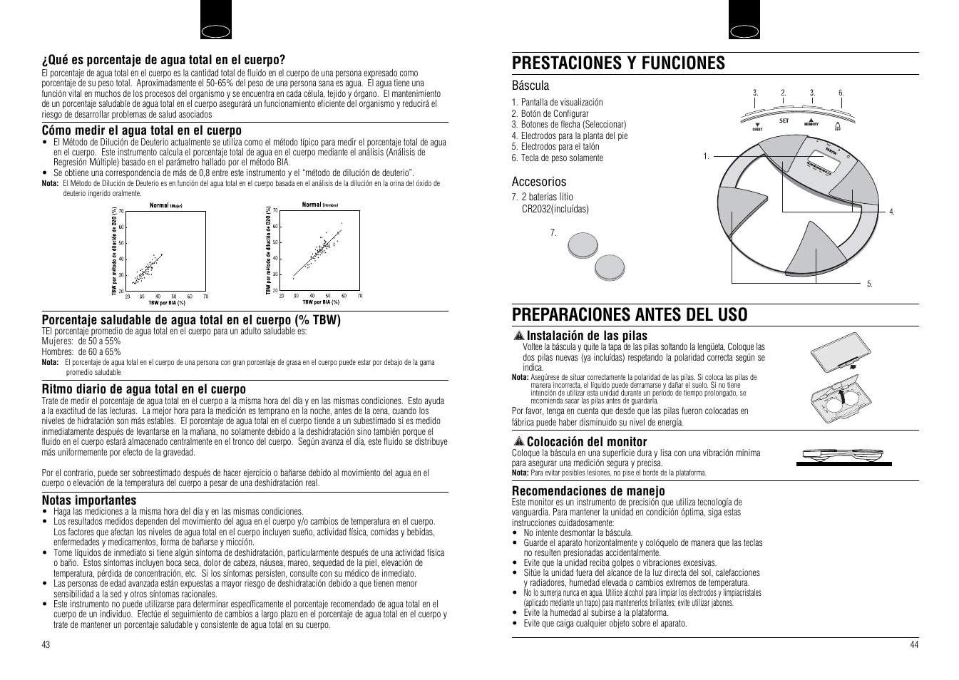 Tanita UM-030 User Manual | Page 24 / 30