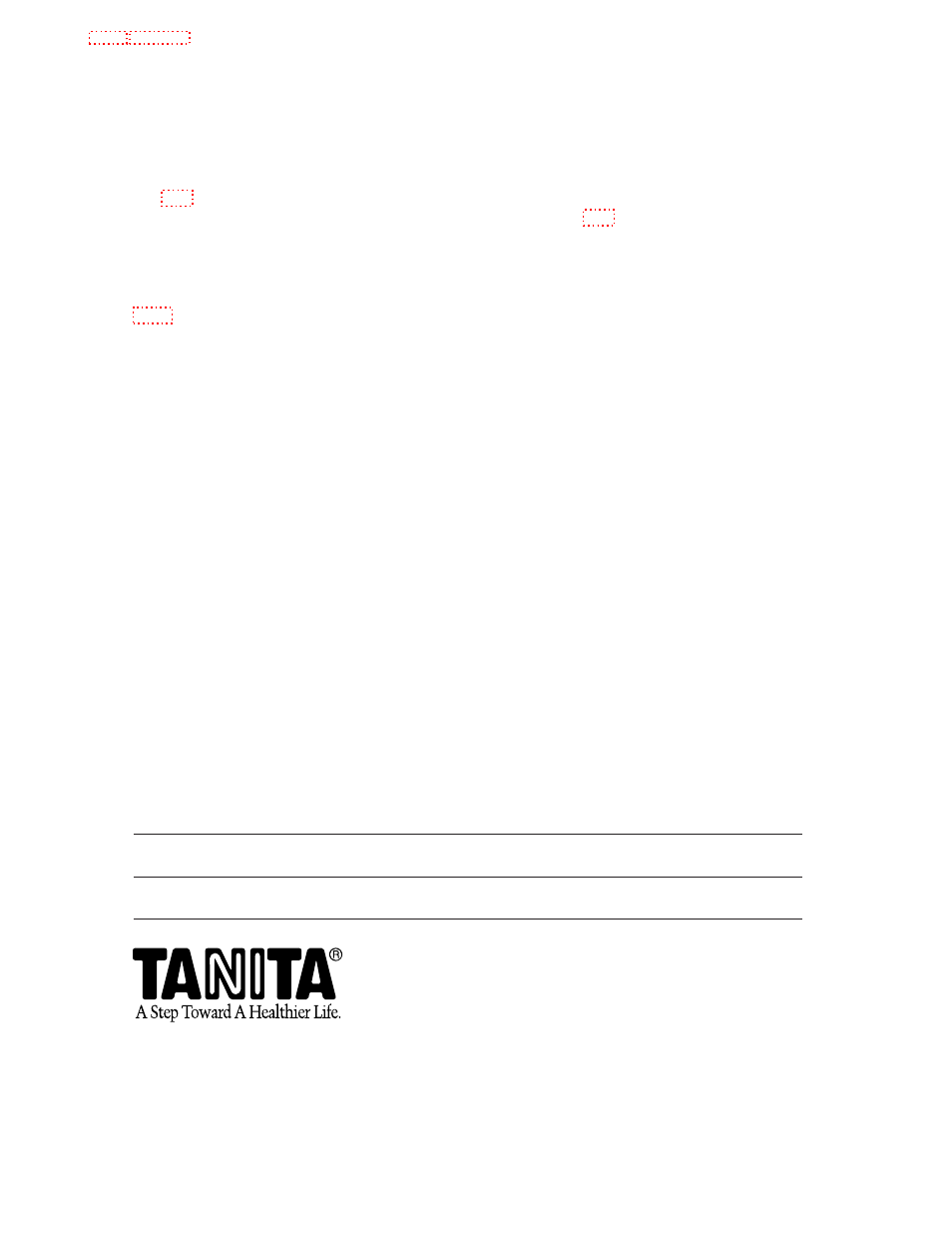 Tanita products limited warranty, Not valid without proof of purchase | Tanita BF-541 User Manual | Page 10 / 11