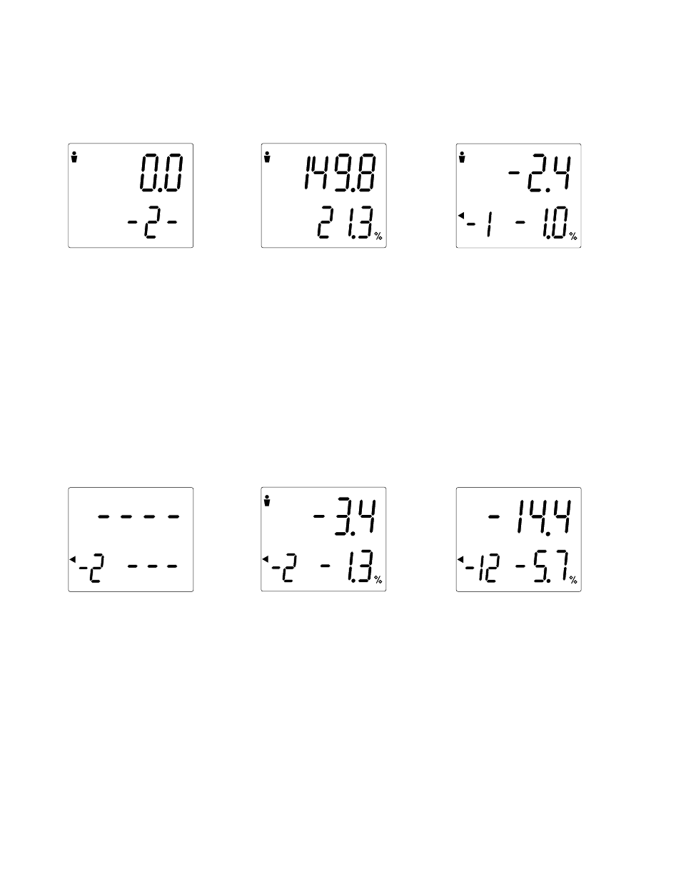 Turn on the power, Take measurements, Comparing current data with last week’s data | Comparing current data with data from 2 weeks ago, No data recorded for week/month | Tanita TBF-560 User Manual | Page 15 / 23