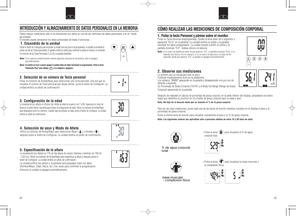 Tanita Inner Scan Body Composition Monitor BC-536 User Manual | Page 16 / 19