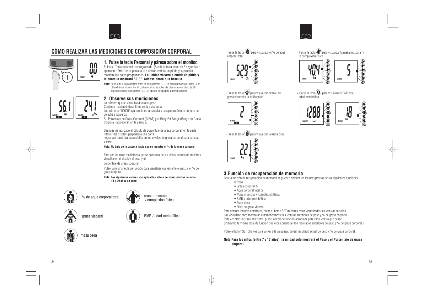 Tanita BC-541 User Manual | Page 19 / 23