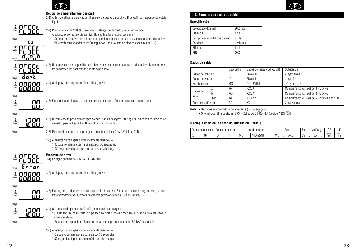 Tanita HD-351BT User Manual | Page 13 / 15