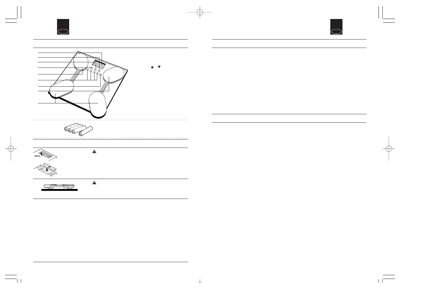 Fonctionnalités fonction d’arrêt automatique, Caractéristiques avant l’utilisation | Tanita BF-574 User Manual | Page 11 / 24