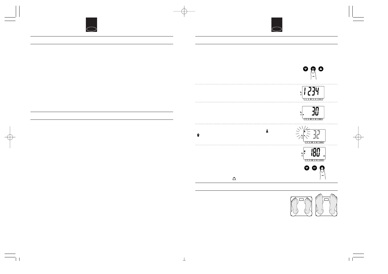 Prestaciones útiles función de apagado automático | Tanita BF-574 User Manual | Page 22 / 24