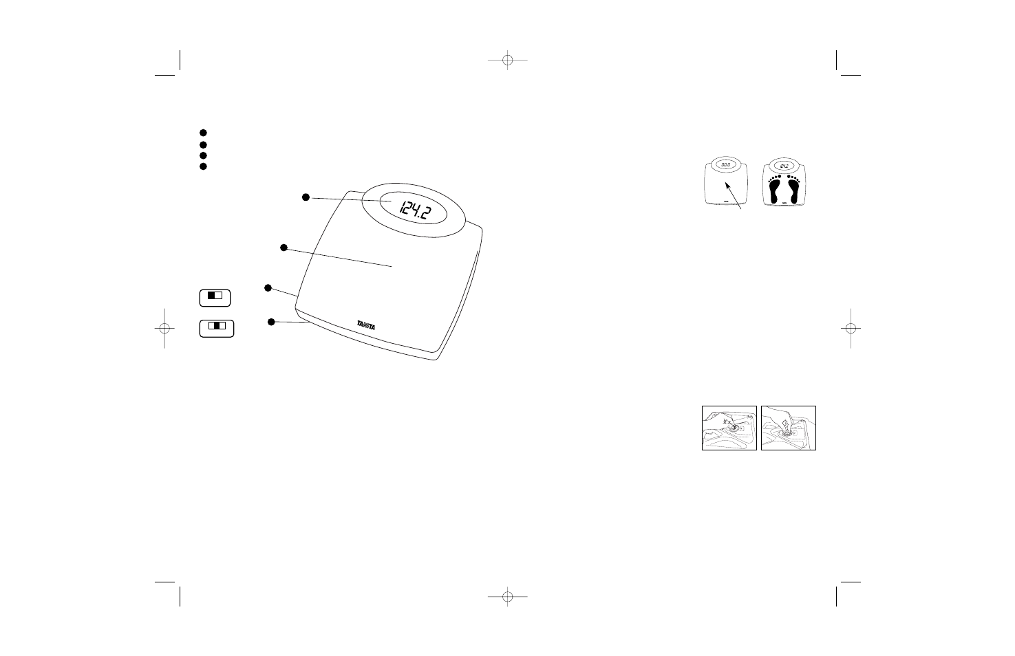 Dónde colocar la báscula, Instrucciones de uso, Cuidado y mantenimiento | Sustitución de la pila, Servicio postventa, Báscula digital – hd-327, con pila de litio, Especificaciones, Especificaciones para el reino unido, Características, Antes de usar | Tanita HD-327 User Manual | Page 3 / 9