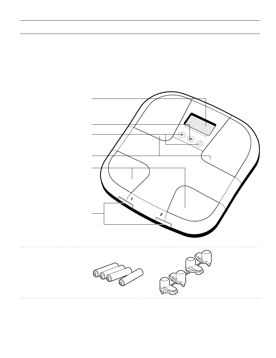 Product description, Measuring platform, Accessories | Tanita BF-625 User Manual | Page 5 / 13