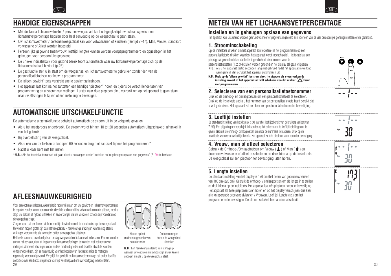 Tanita BF-666 User Manual | Page 17 / 30