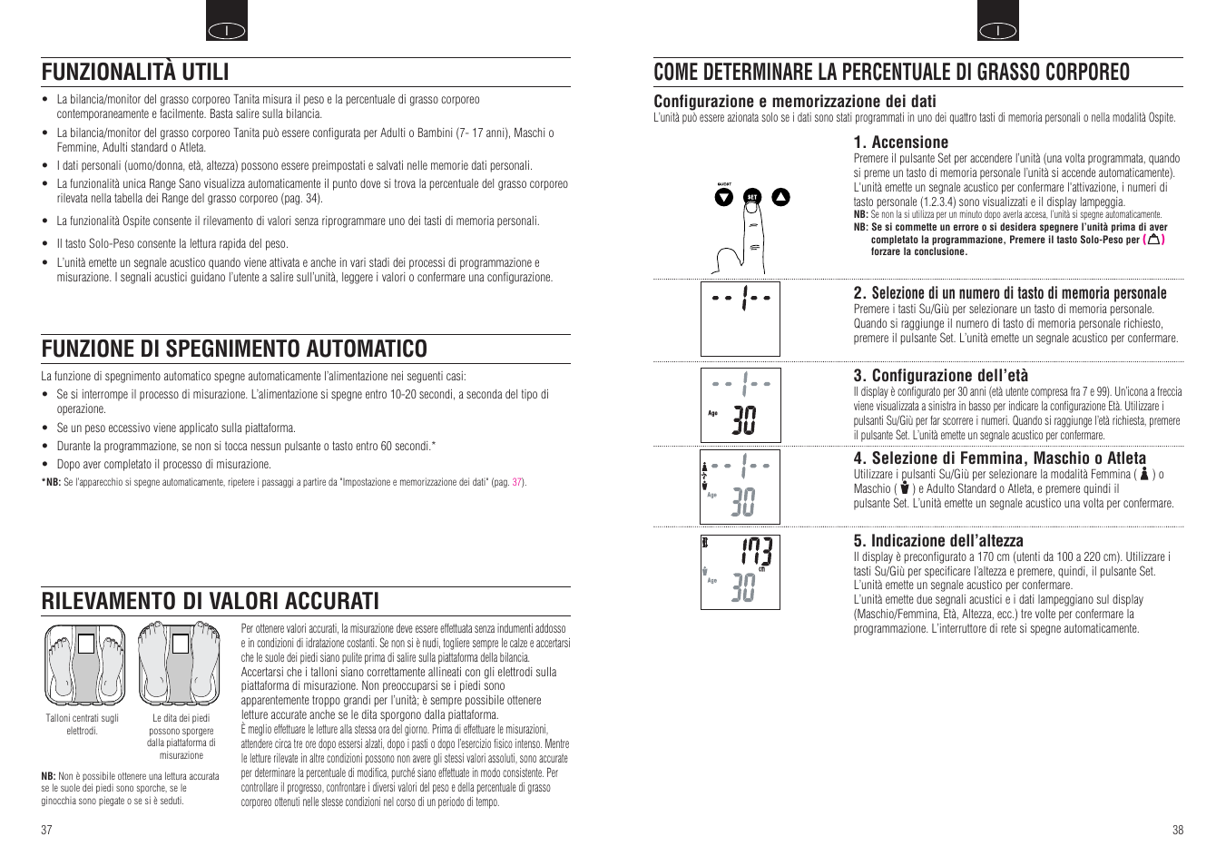 Tanita BF-666 User Manual | Page 21 / 30