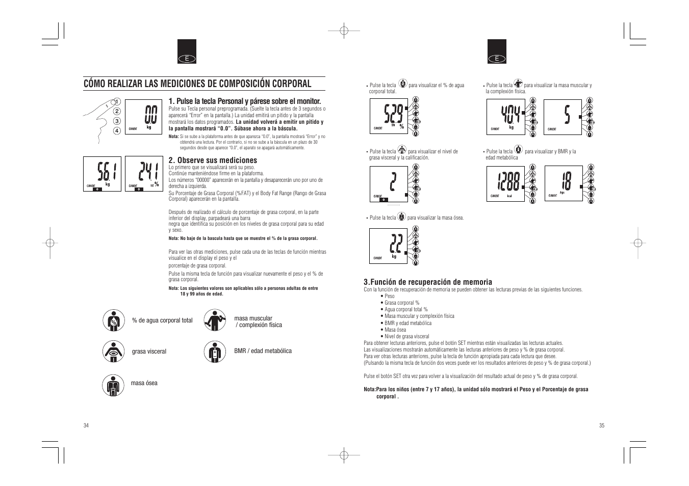 Tanita BC-543 User Manual | Page 19 / 23