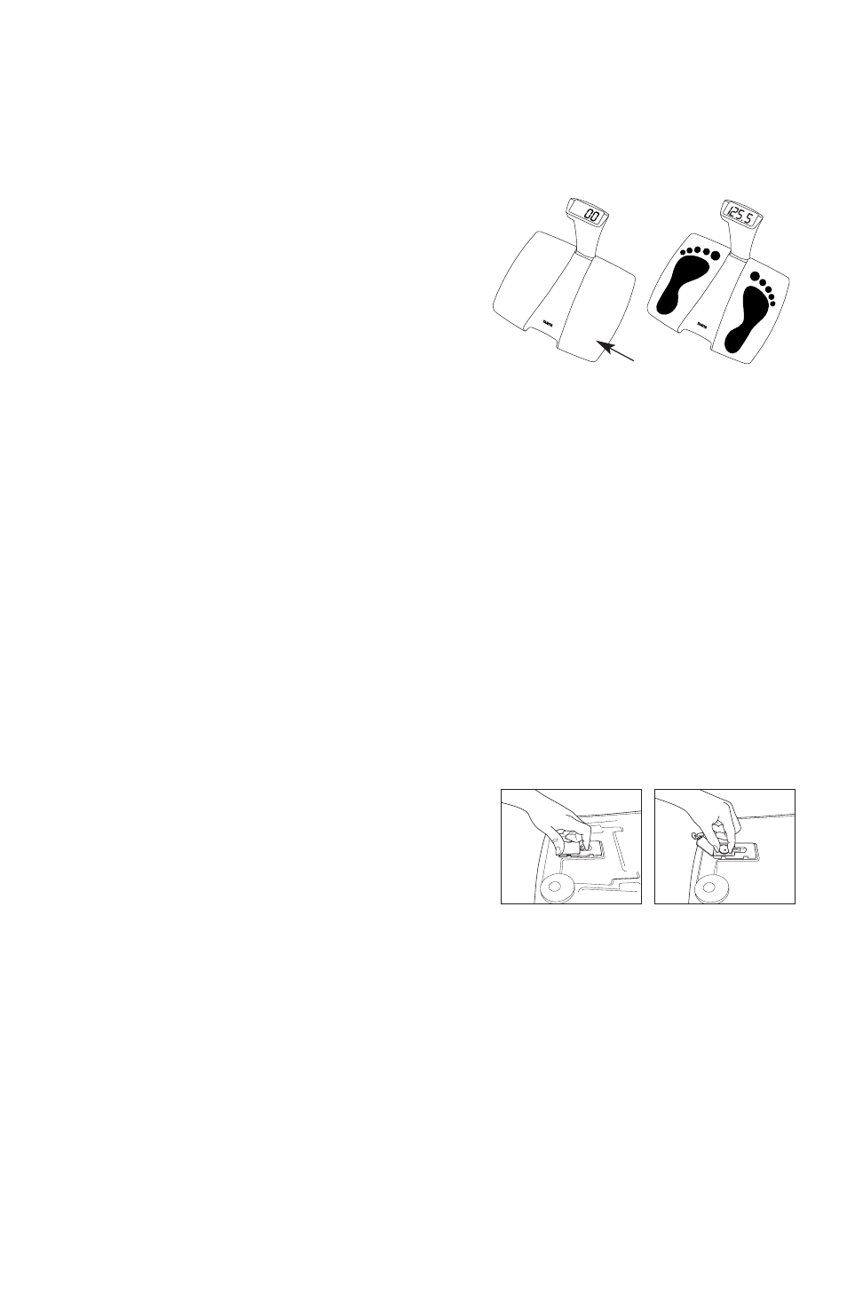Positionering van de weegschaal, Gebruiksvoorschriften, Reiniging en onderhoud | De batterijen vervangen, Service | Tanita HD-335 User Manual | Page 9 / 16