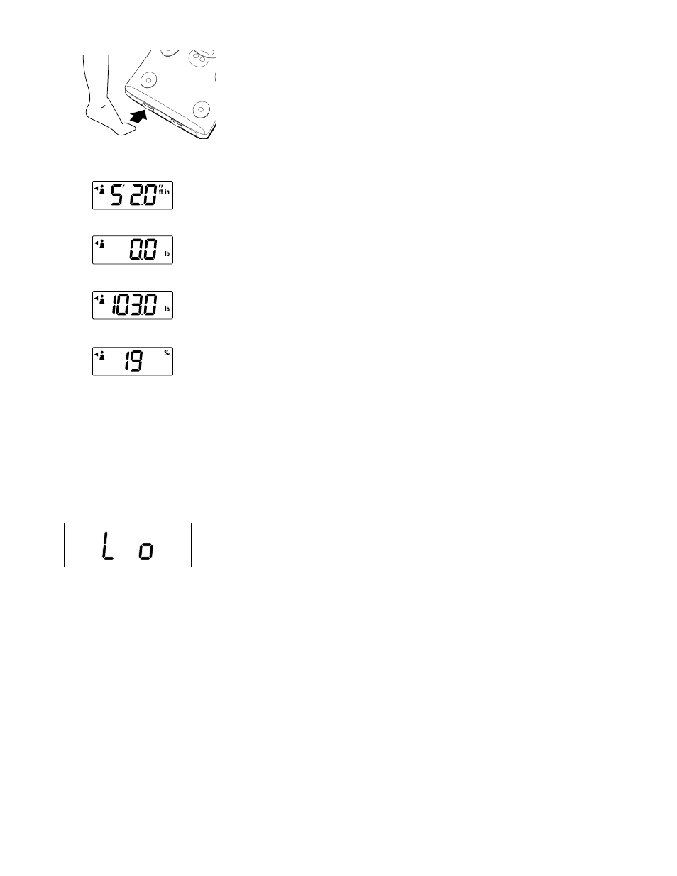 Taking readings, Multiple users, Replacing the batteries | Tanita TBF-622 User Manual | Page 8 / 11