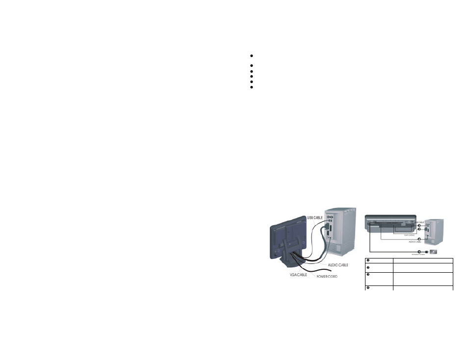 Installing the touch monitor | Trilogy Touch Technology Trilogy Touch Monitor User Manual | Page 3 / 9