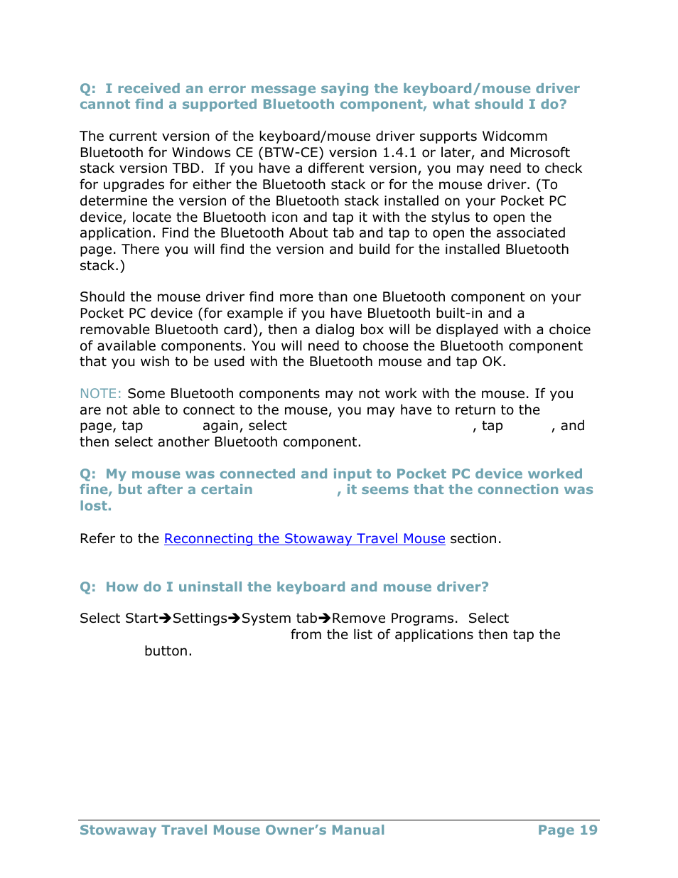 Think Outside 4.2T User Manual | Page 19 / 29