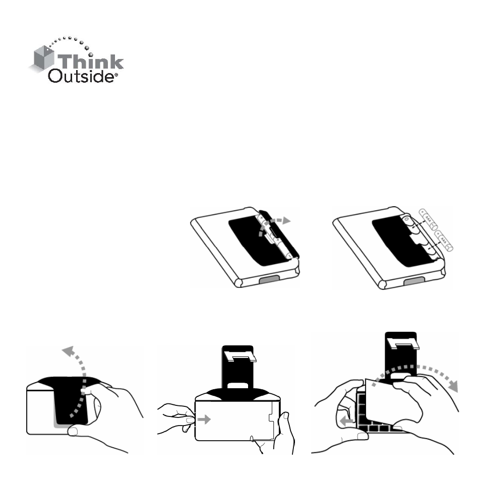Think Outside Tablet Accessory User Manual | 3 pages