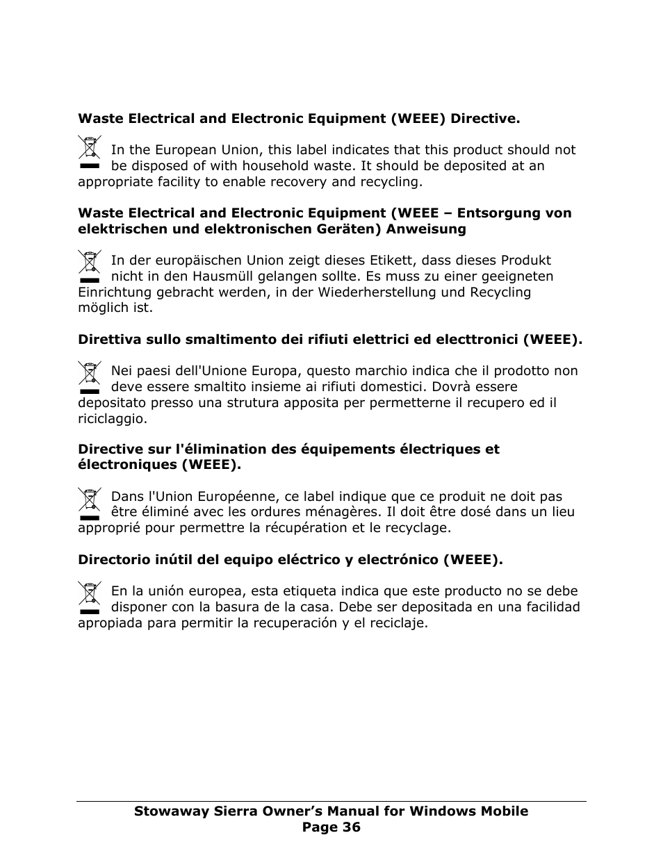 Think Outside Sierra Keyboard User Manual | Page 36 / 37