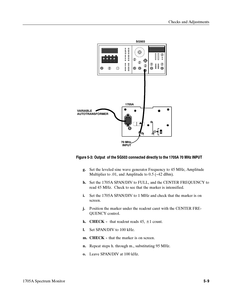 Tektronix 1705A User Manual | Page 104 / 223