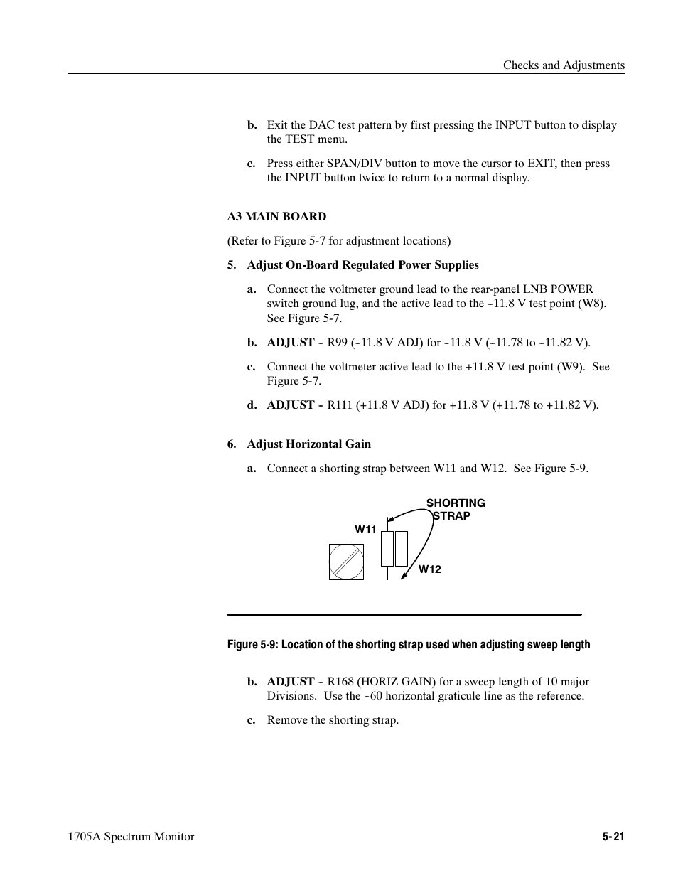 Tektronix 1705A User Manual | Page 116 / 223