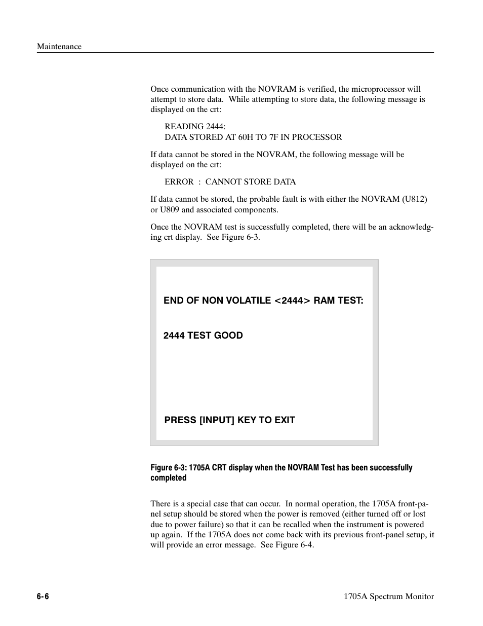 Tektronix 1705A User Manual | Page 131 / 223