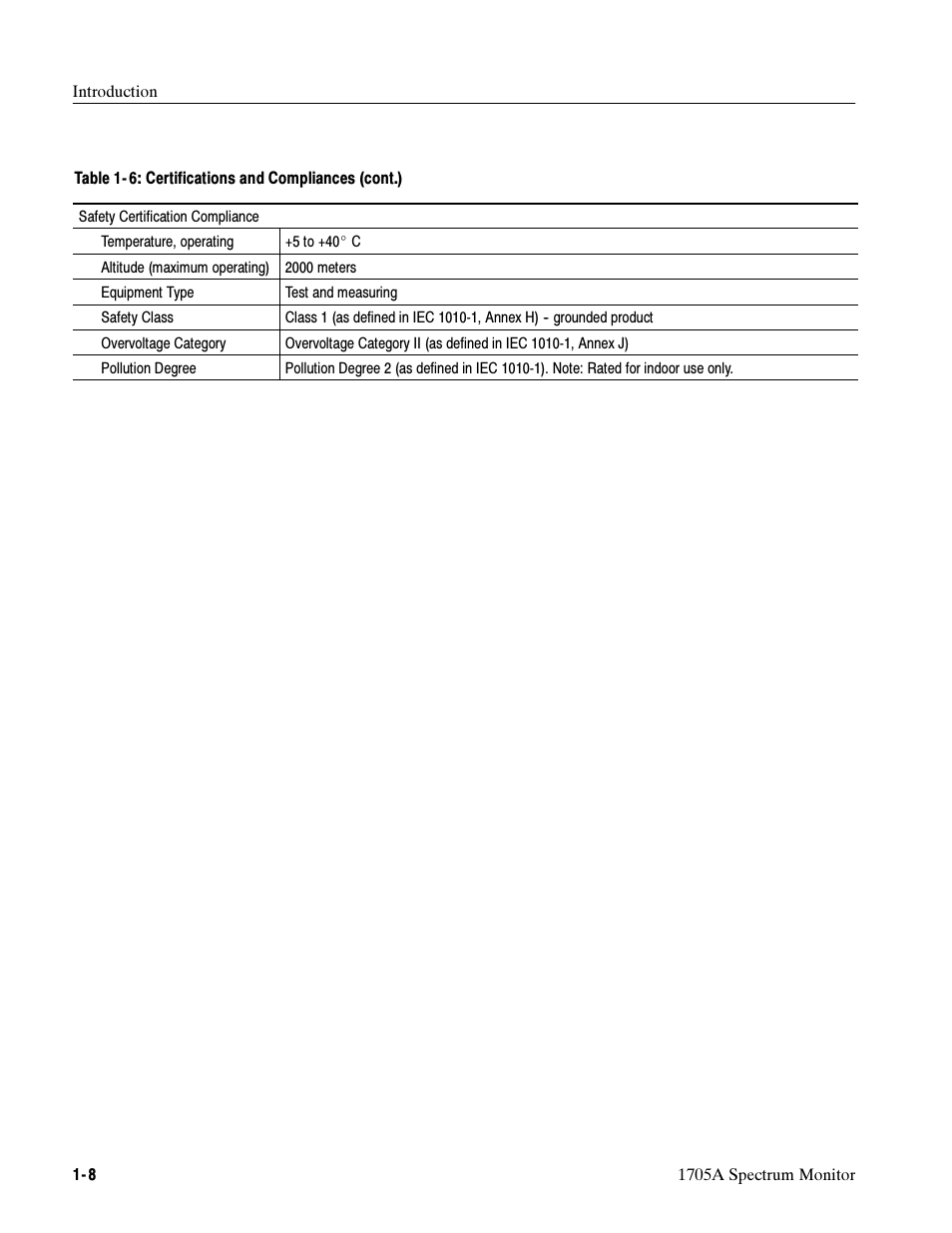Tektronix 1705A User Manual | Page 27 / 223