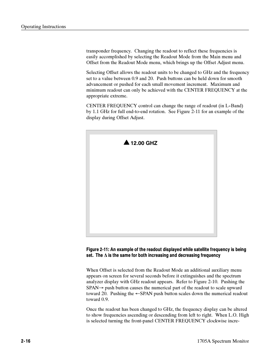 Tektronix 1705A User Manual | Page 55 / 223