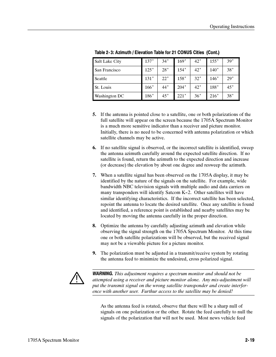 Tektronix 1705A User Manual | Page 58 / 223