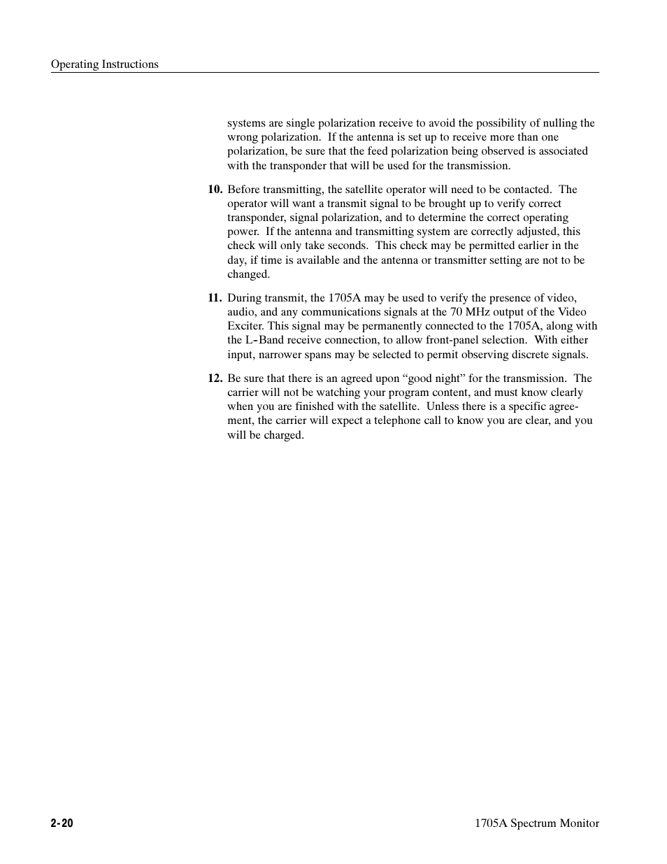 Tektronix 1705A User Manual | Page 59 / 223