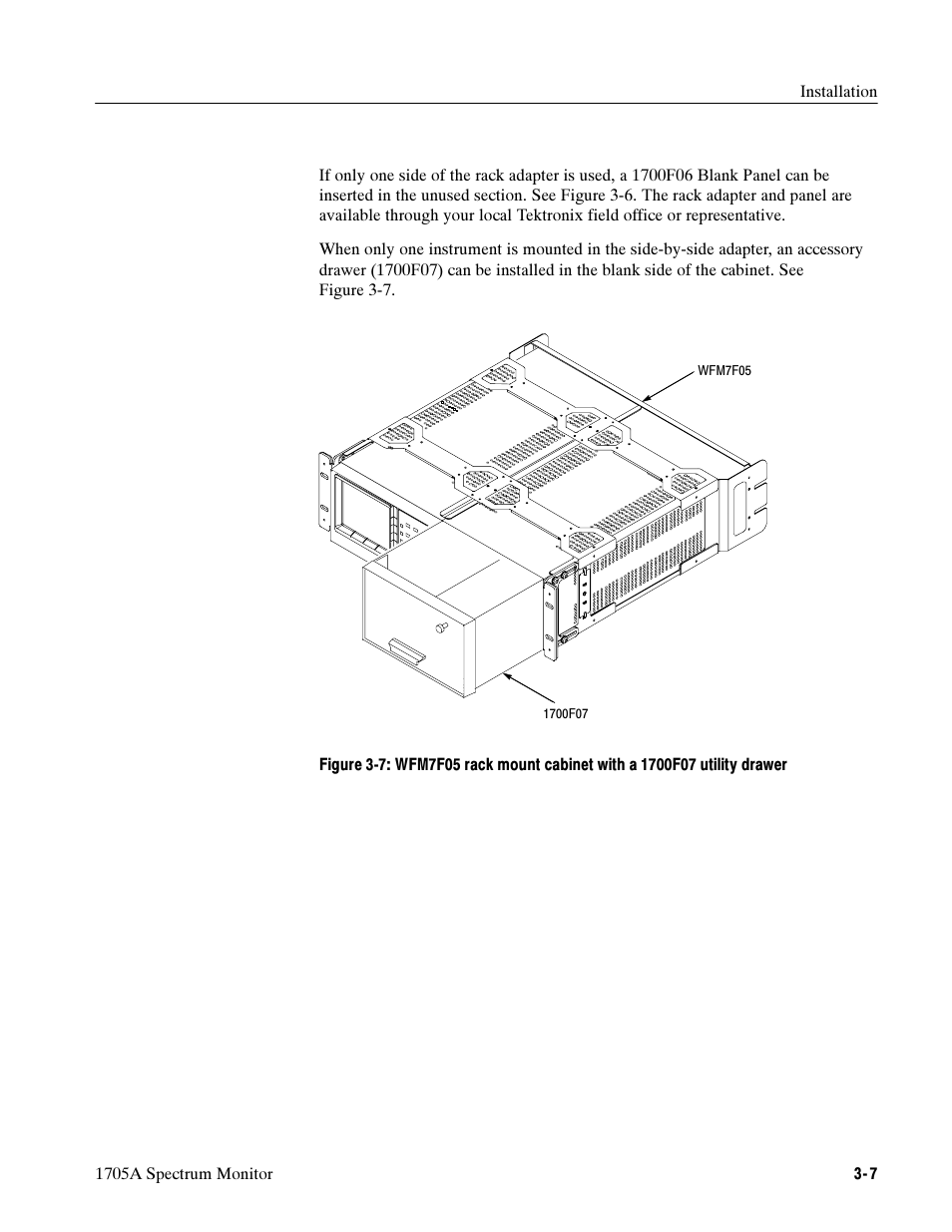 Tektronix 1705A User Manual | Page 70 / 223