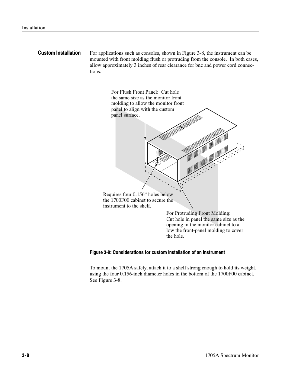 Tektronix 1705A User Manual | Page 71 / 223