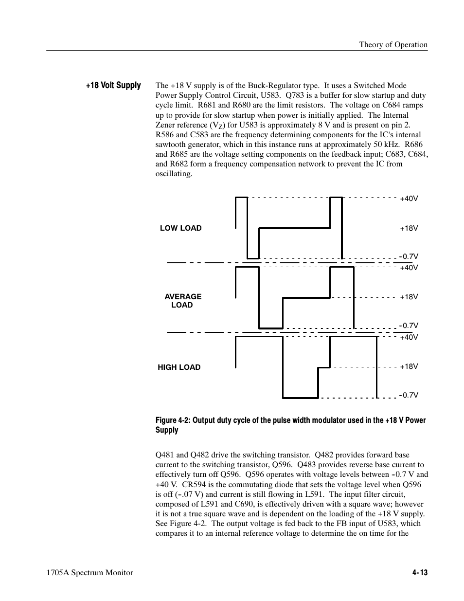 Tektronix 1705A User Manual | Page 86 / 223