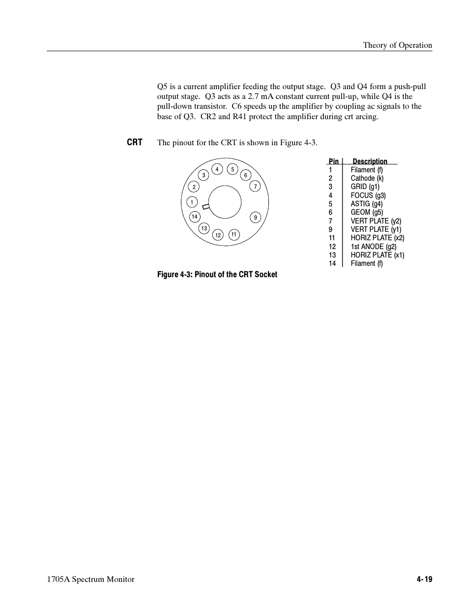 Tektronix 1705A User Manual | Page 92 / 223