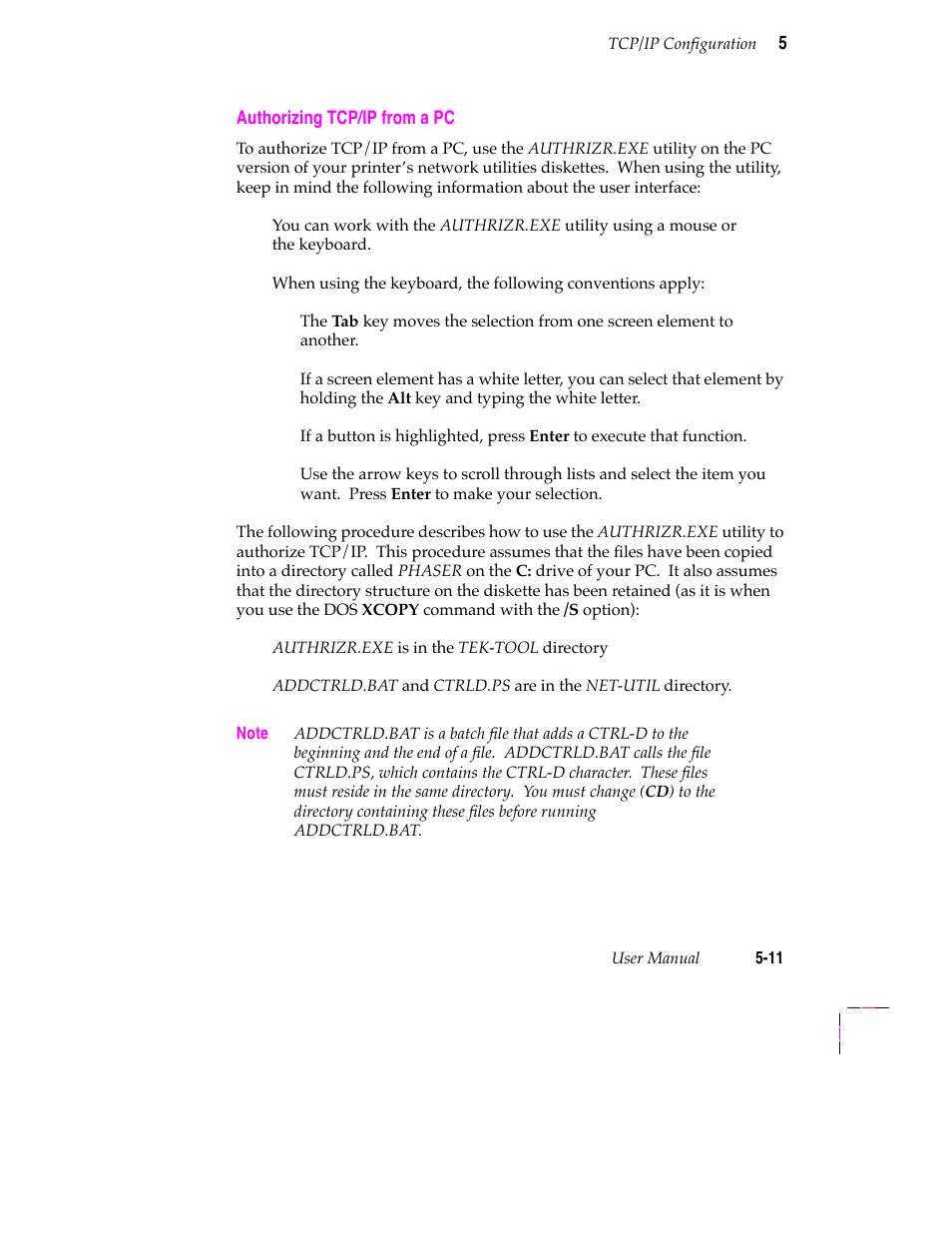 Tektronix 200 Series User Manual | Page 75 / 112