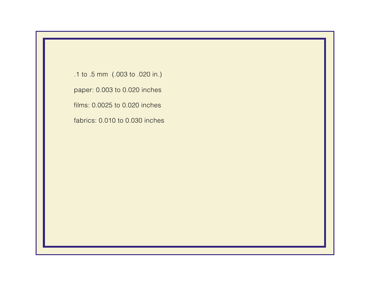 Media thickness range | Tektronix Phaser 600 User Manual | Page 187 / 798