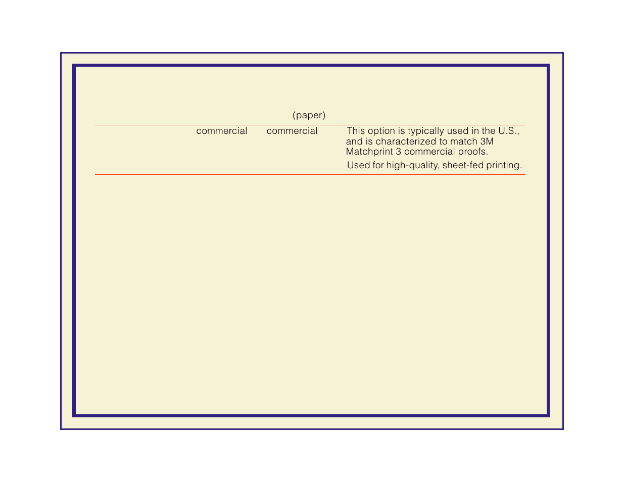 Commercial press | Tektronix Phaser 600 User Manual | Page 223 / 798