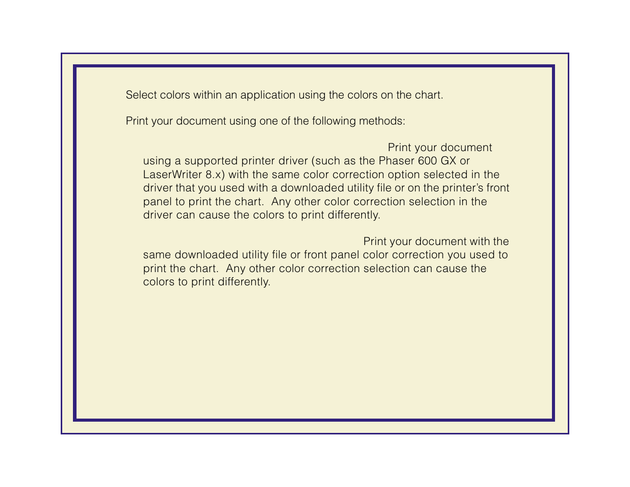 Tektronix Phaser 600 User Manual | Page 283 / 798