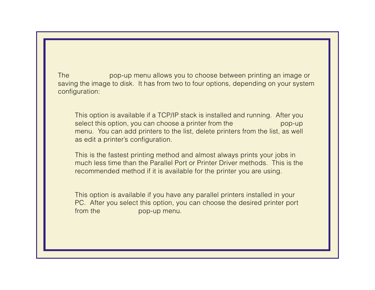 Print using (windows) | Tektronix Phaser 600 User Manual | Page 347 / 798