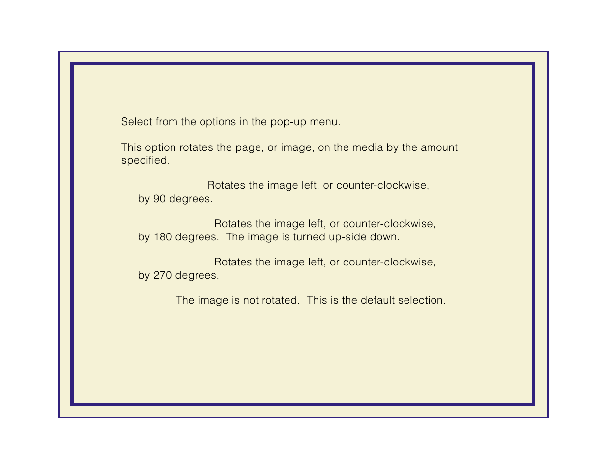 Page rotation | Tektronix Phaser 600 User Manual | Page 356 / 798