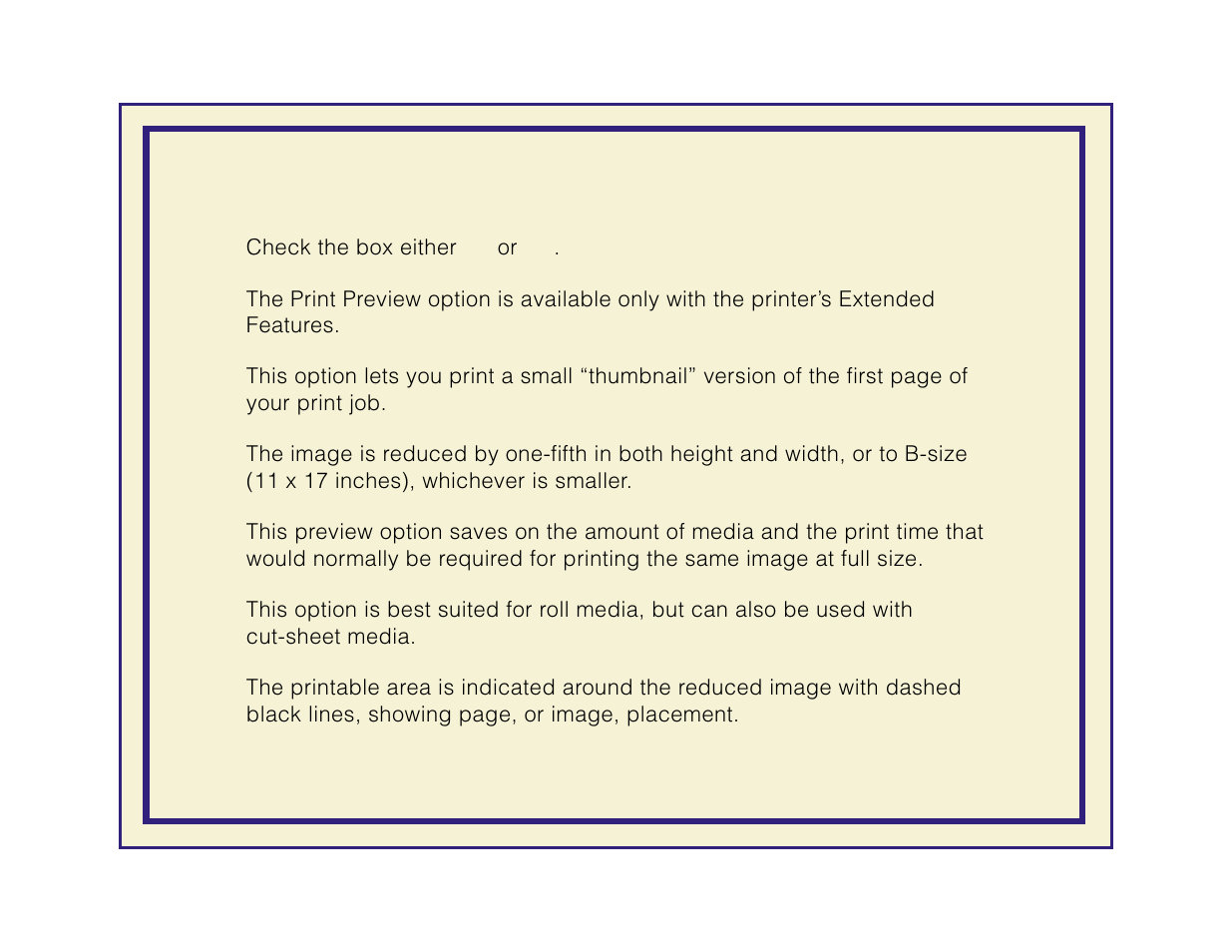 Print preview | Tektronix Phaser 600 User Manual | Page 361 / 798