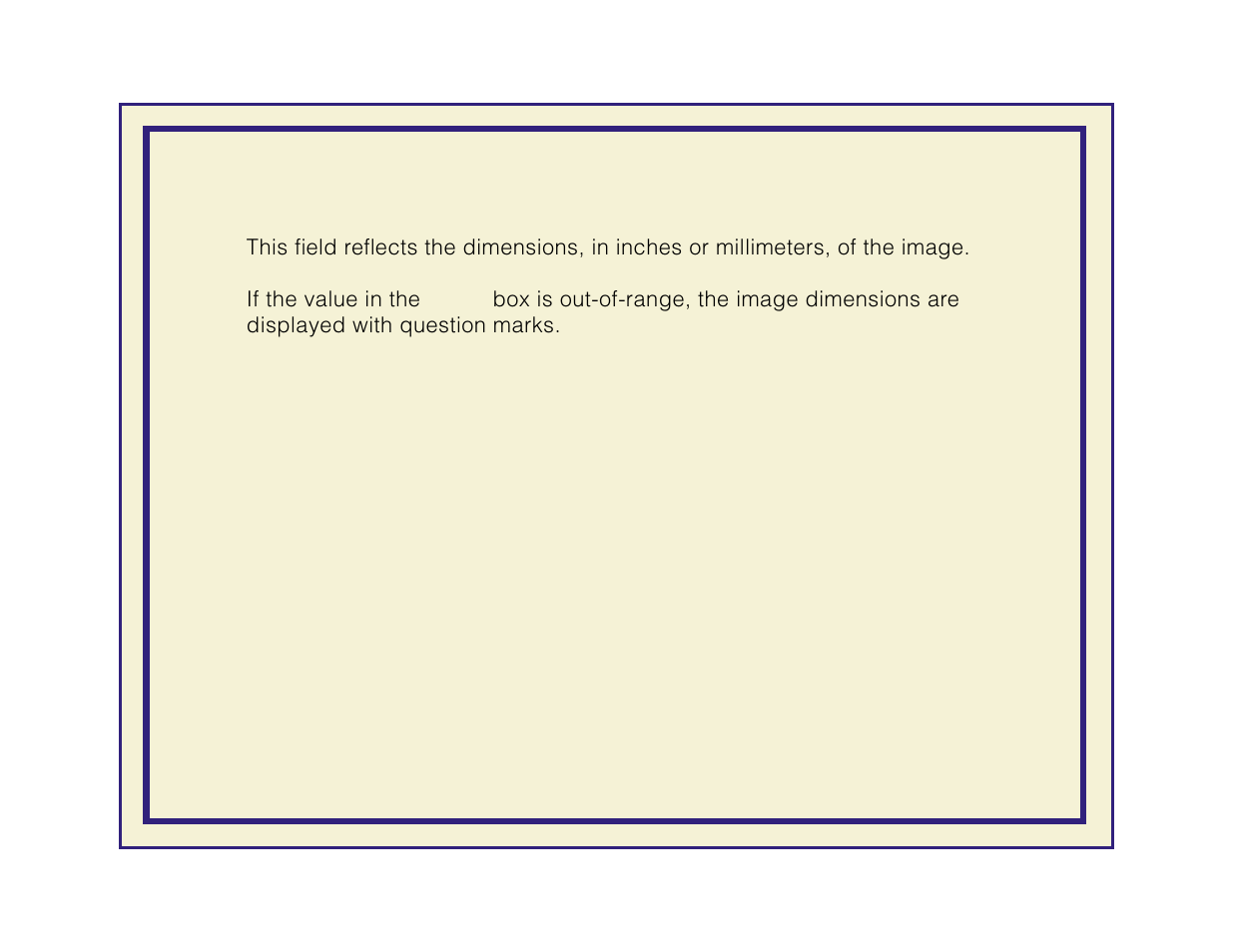 Image size | Tektronix Phaser 600 User Manual | Page 373 / 798