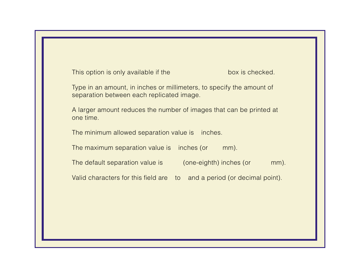 Image separation | Tektronix Phaser 600 User Manual | Page 374 / 798