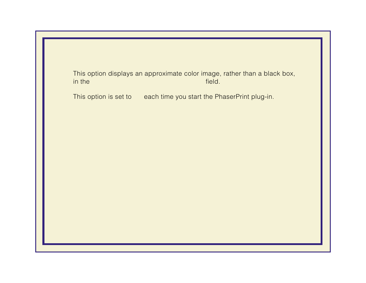 Show color preview of image | Tektronix Phaser 600 User Manual | Page 379 / 798
